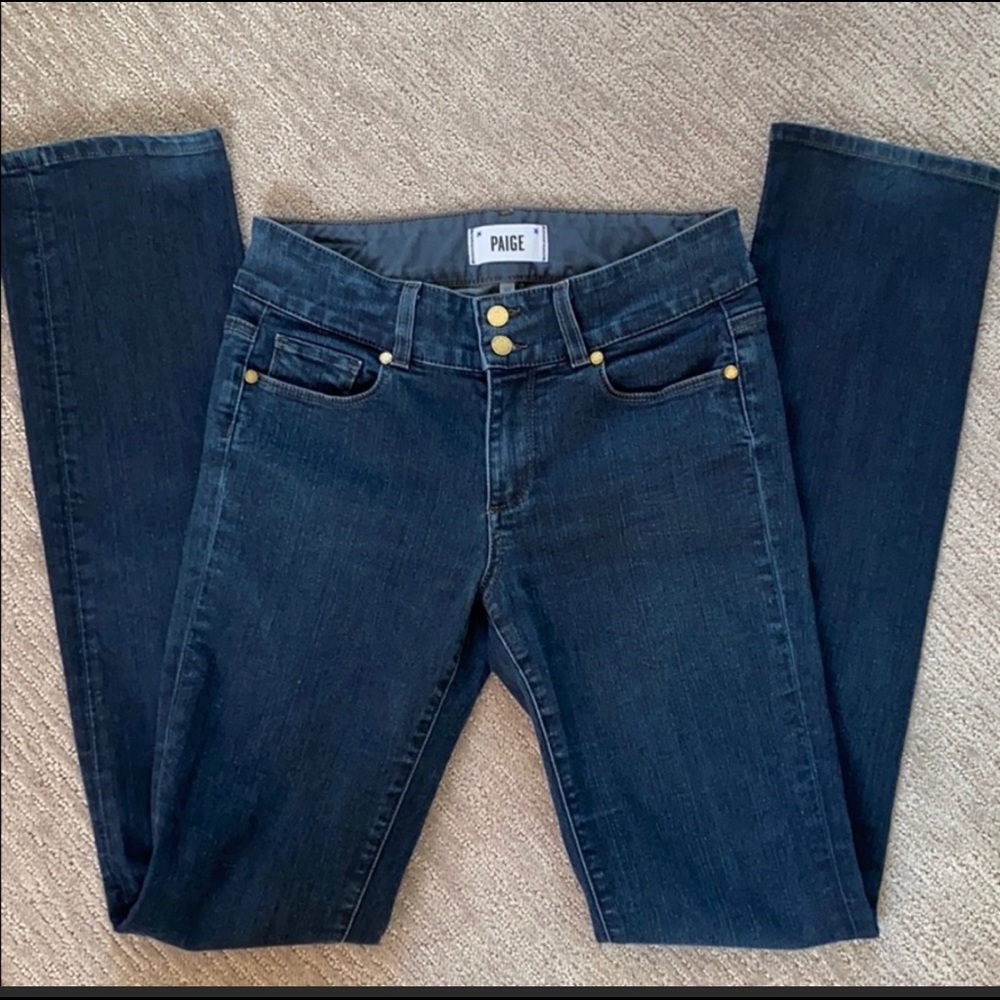 $$3/15 Paige Straight Leg Jeans 27x32
